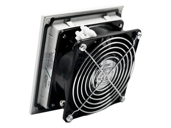 Ventilador con filtro 148×148 mm 115 VAC