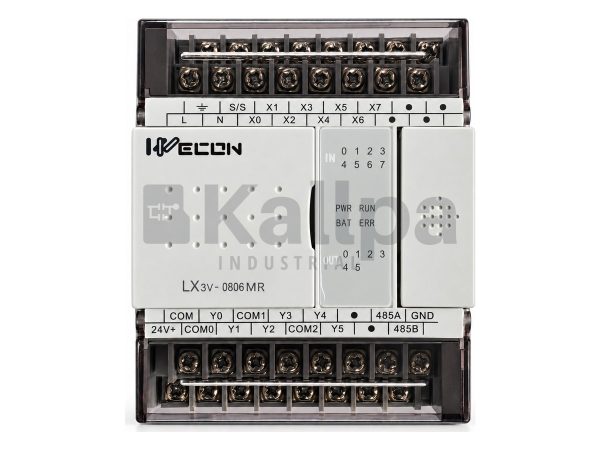 PLC 8DI NPN-PNP / 6DO Relé 85-265 VAC