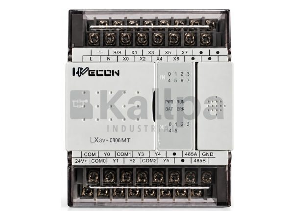 PLC 8DI NPN-PNP / 6DO Transistor 24 VDC