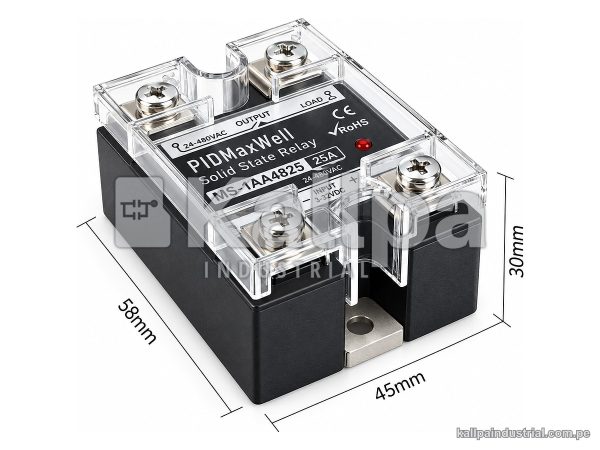 RELE DE ESTADO SOLIDO AC/AC 25AMP