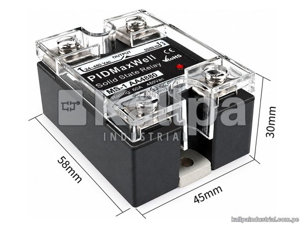 RELE DE ESTADO SOLIDO AC/AC 80AMP