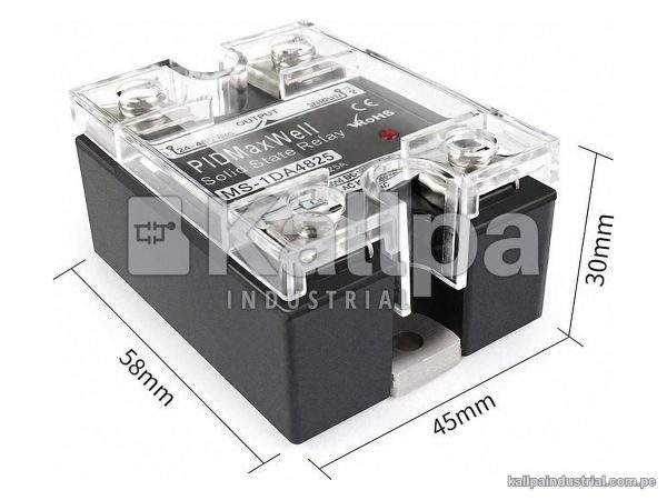 RELE DE ESTADO SOLIDO DC/AC 25AMP