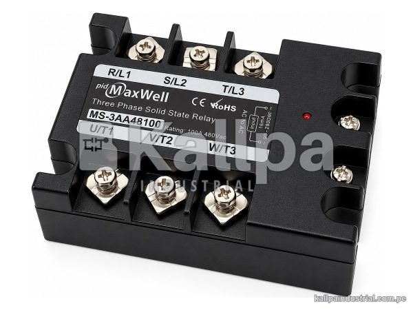 RELE DE ESTADO SOLIDO TRIFASICO AC/AC 100AMP