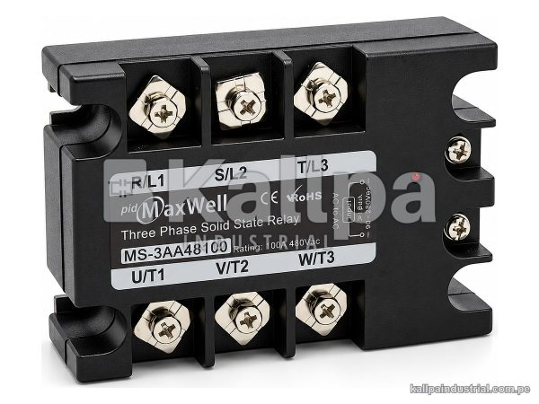 RELE DE ESTADO SOLIDO TRIFASICO AC/AC 100AMP
