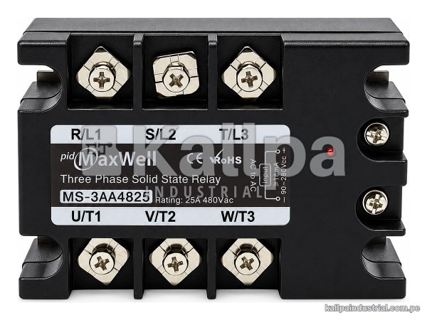 RELE DE ESTADO SOLIDO TRIFASICO AC/AC 25AMP