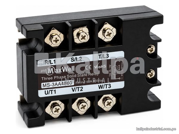 RELE DE ESTADO SOLIDO TRIFASICO AC/AC 60AMP