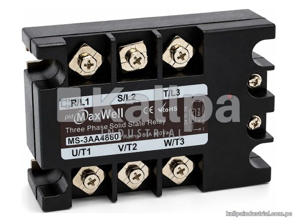 RELE DE ESTADO SOLIDO TRIFASICO AC/AC 80AMP