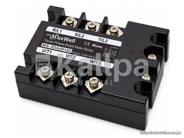 RELE DE ESTADO SOLIDO TRIFASICO DC/AC 100AMP