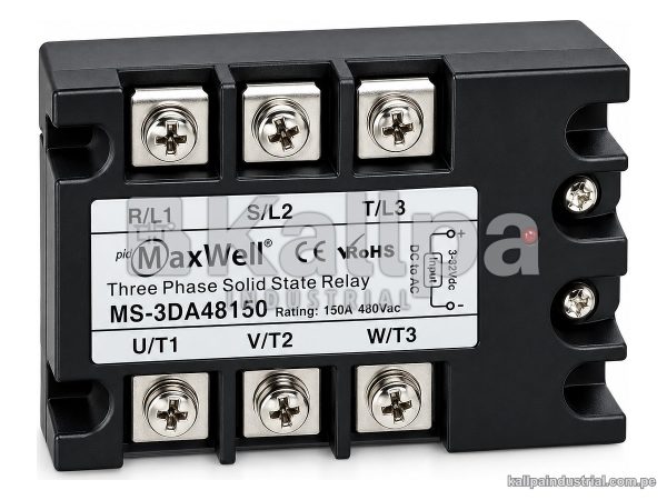 RELE DE ESTADO SOLIDO TRIFASICO DC/AC 150AMP