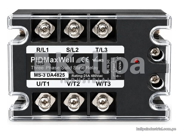 RELE DE ESTADO SOLIDO TRIFASICO DC/AC 25AMP